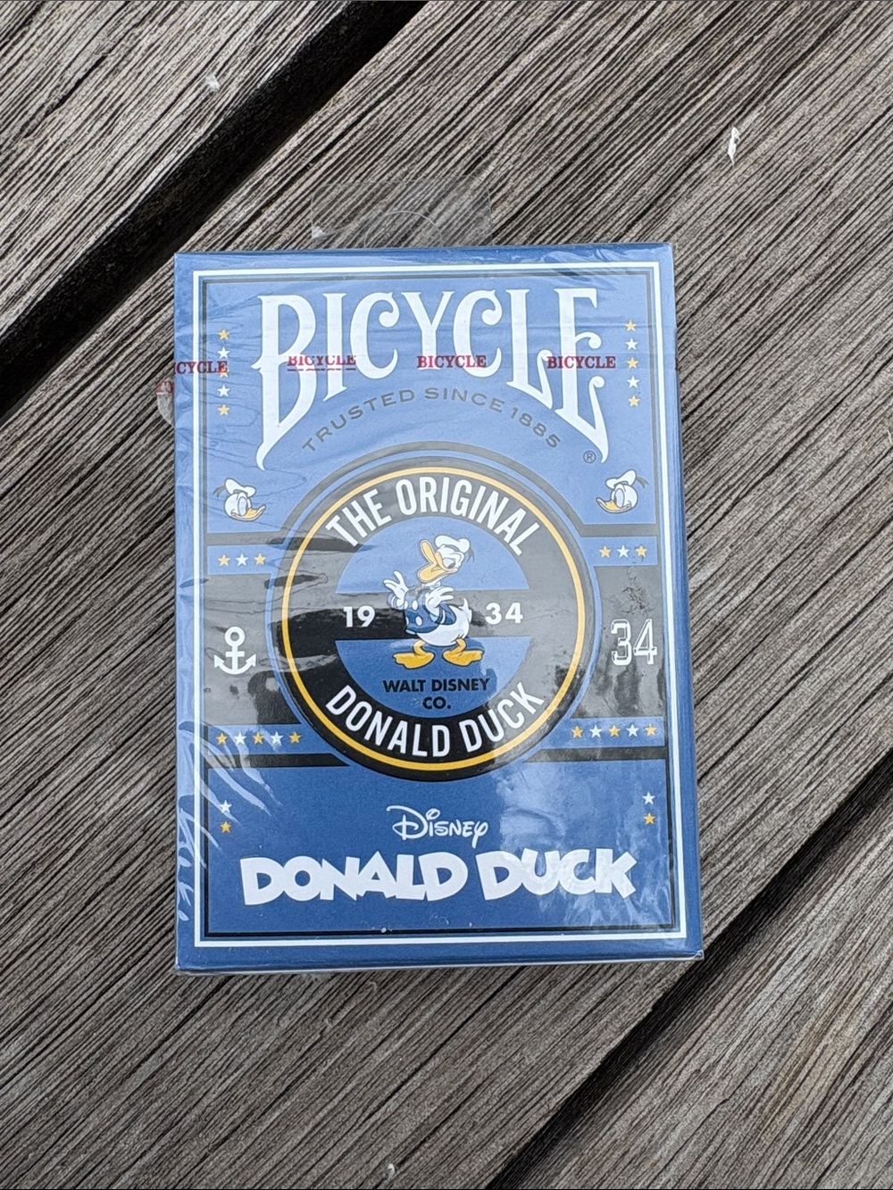 Disney Donald Duck Bicycle Playing Cards